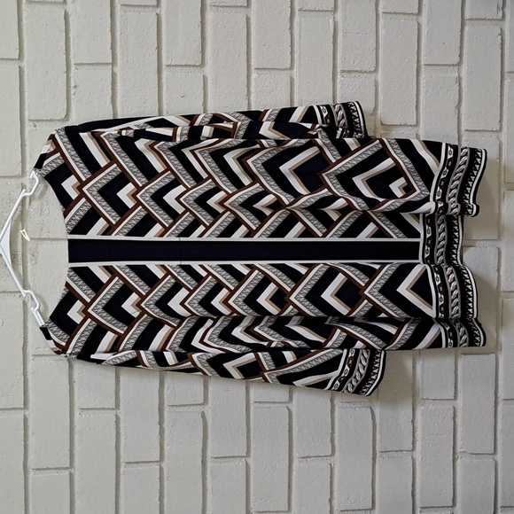 JM Collection Boho Vibes Gold Embellished Chain Detail Tunic. Size 3X NWOT - Picture 7 of 12